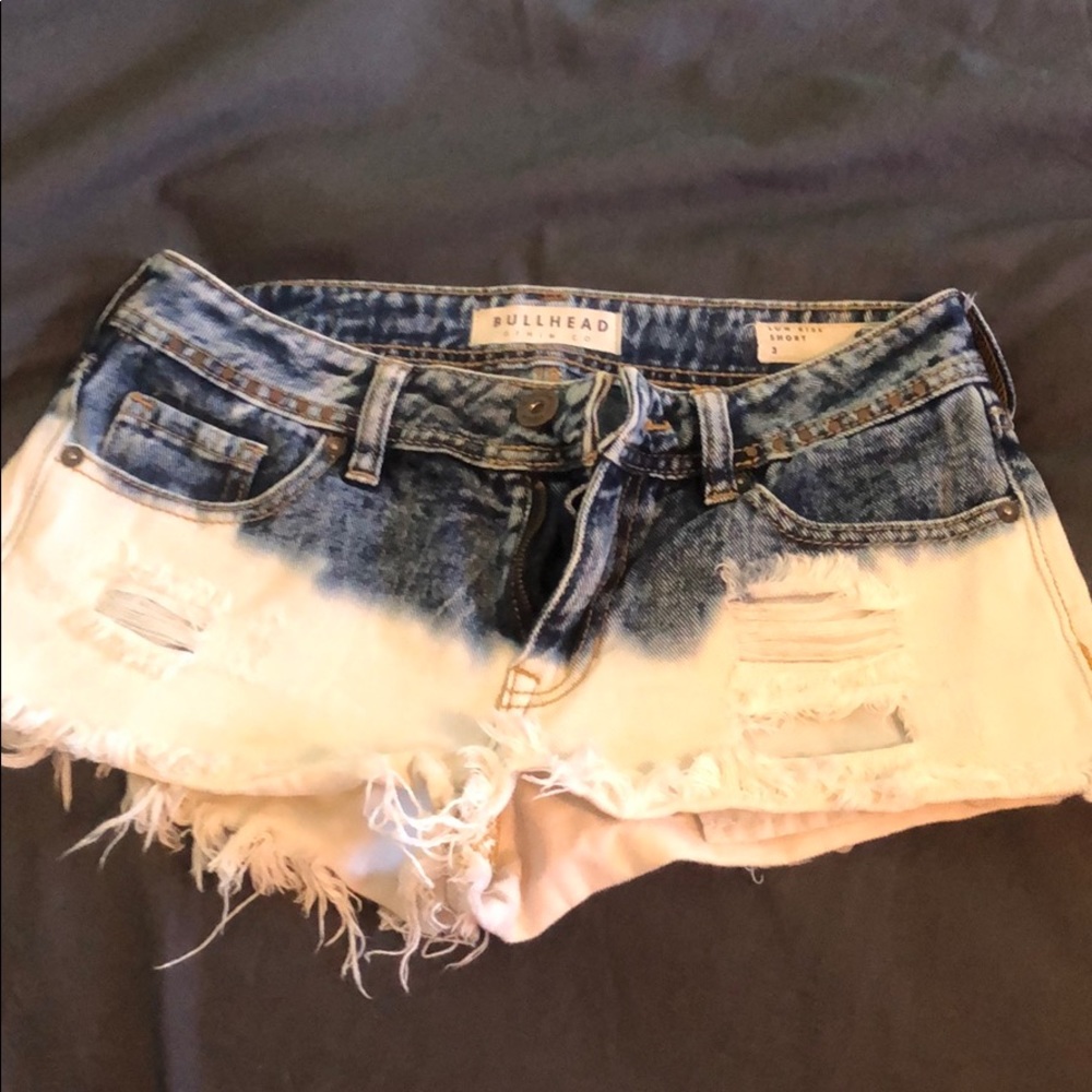 Low rise shorts